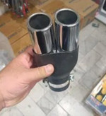 سر اگزوز دولول گرد خودرو
