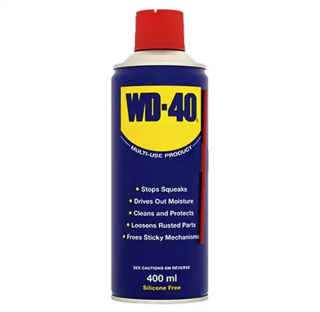 اسپری روان کننده wd40 حجم400 میلی لیترgps