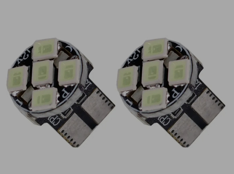 لامپ خودرو کاسپین مدل super led 5chip بسته 2عددی